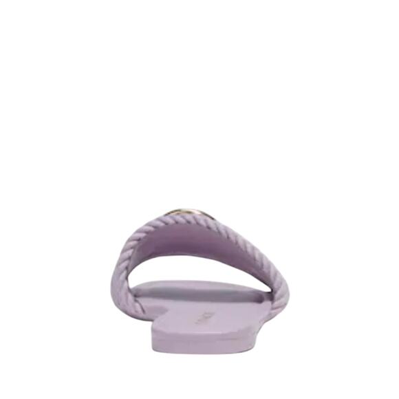 COACH JOLIE SLIP ON SANDALS IN SOFT LILAC SIZE 10 - Picture 3 of 7